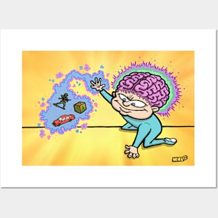 Baby Brain Posters and Art